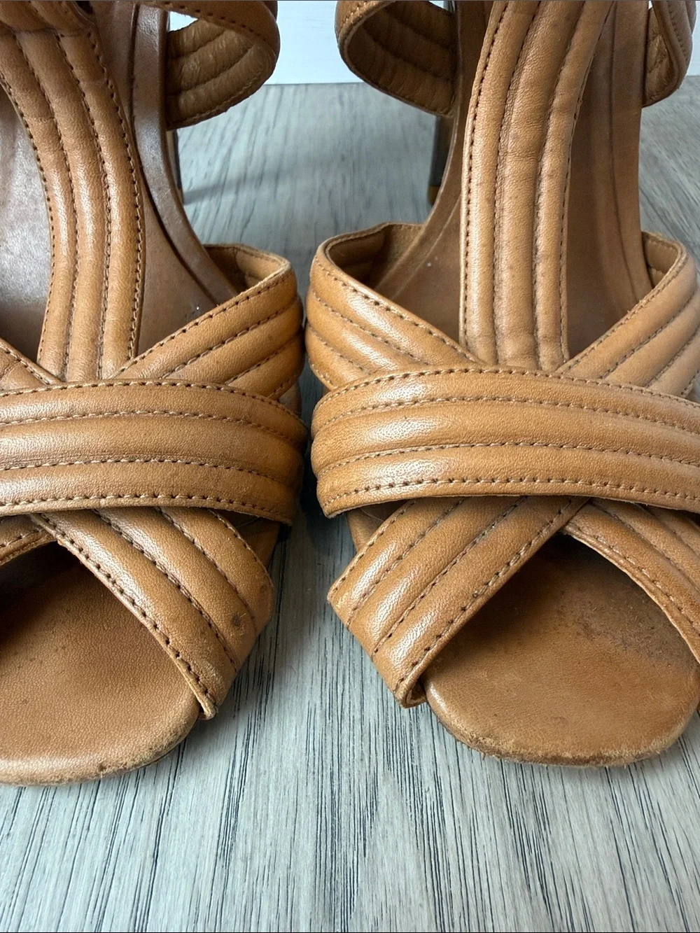 Tory Burch Strappy High Heel Sandals 8.5